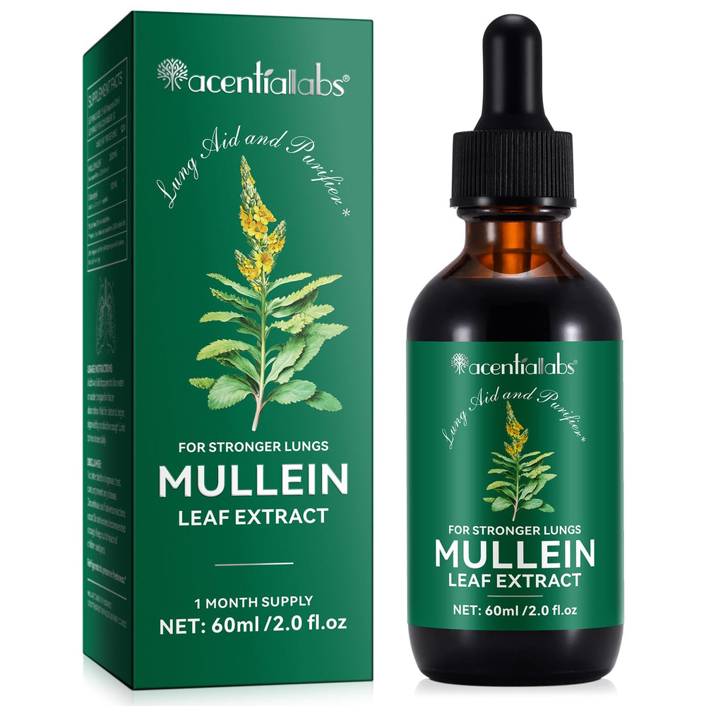 Hero image of Mullein Drops for Lungs bottle