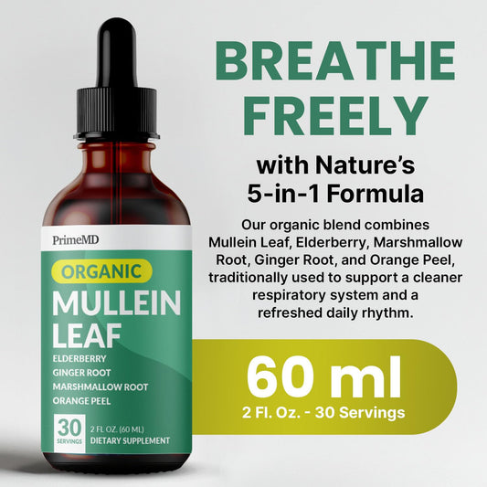Four-pack Mullein Drops packaging