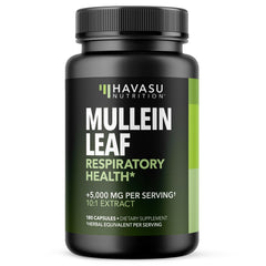 Hero image of Mullein Leaf Capsules bottle