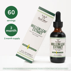 Usage guide showing 1 mL per serving (30 drops)