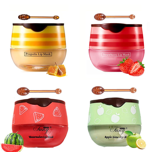 MULPG lip balm honey pot jar for moisturizing lips