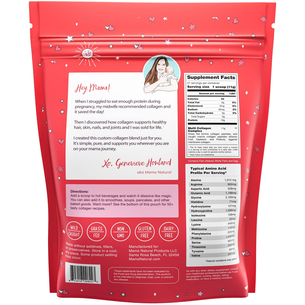 USA eggshell membrane collagen source label