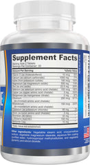 Close-up of bottle showing high-potency minerals