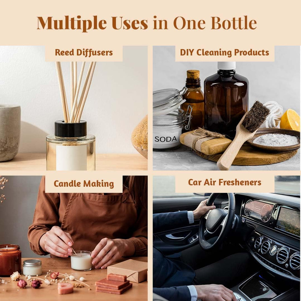 Multi purpose fragrance oil for candles linen sprays and bath products