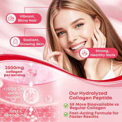 Close-up of multi-type collagen types I-V-X gummies