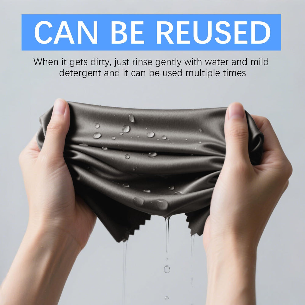 Multi-purpose microfiber cleaning cloth 5.5x5.5 inches