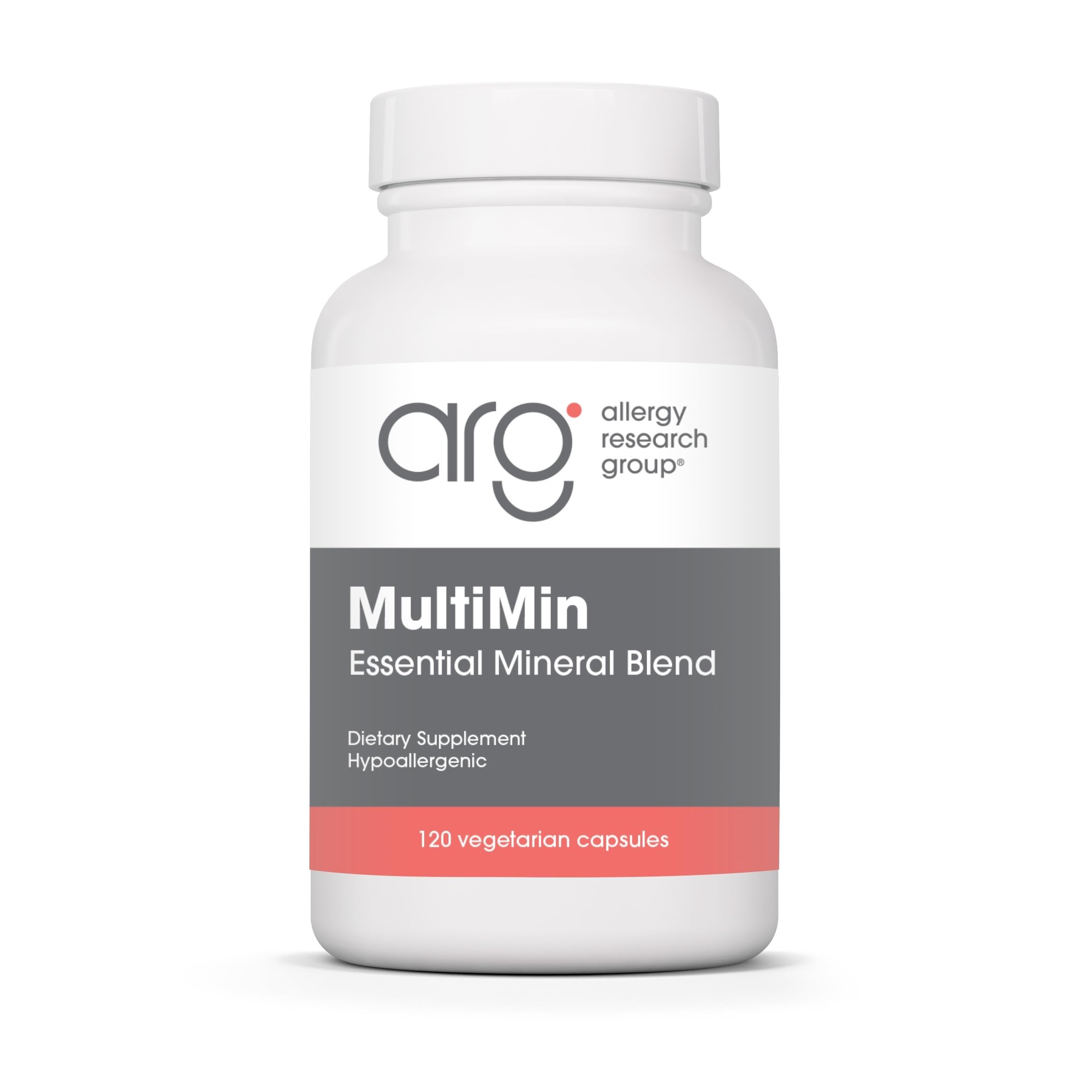 Allergy Research Group MultiMin bottle label