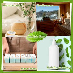 Multipurpose menthol crystals for cosmetics and spa products