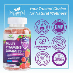 Gummy multivitamins suitable for men and women