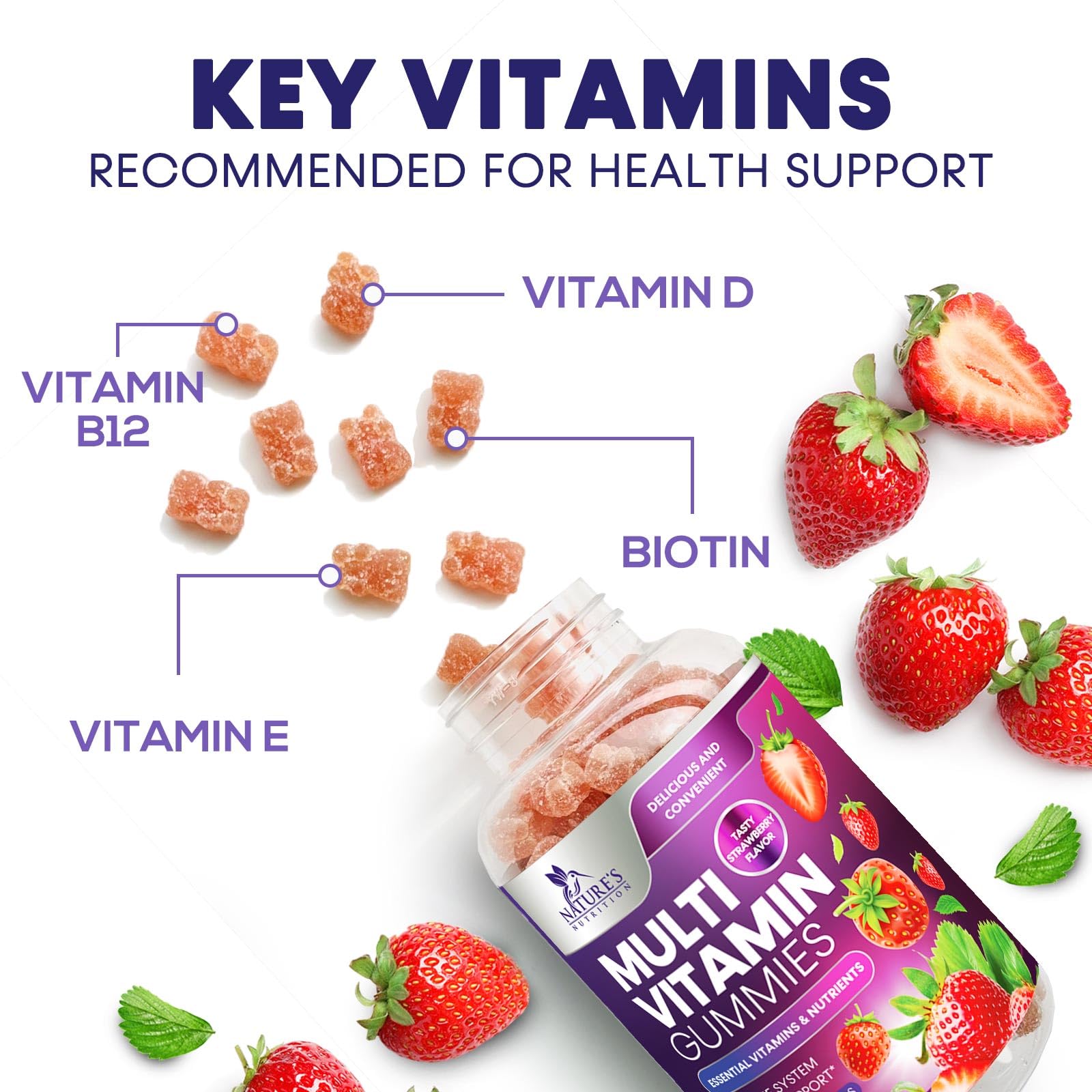 Nutrition facts and ingredients layout