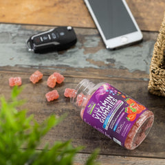 Nutrition facts and ingredients for adult gummy vitamins