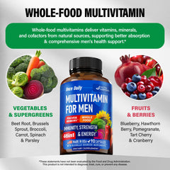 One capsule daily dosing for men's wellness