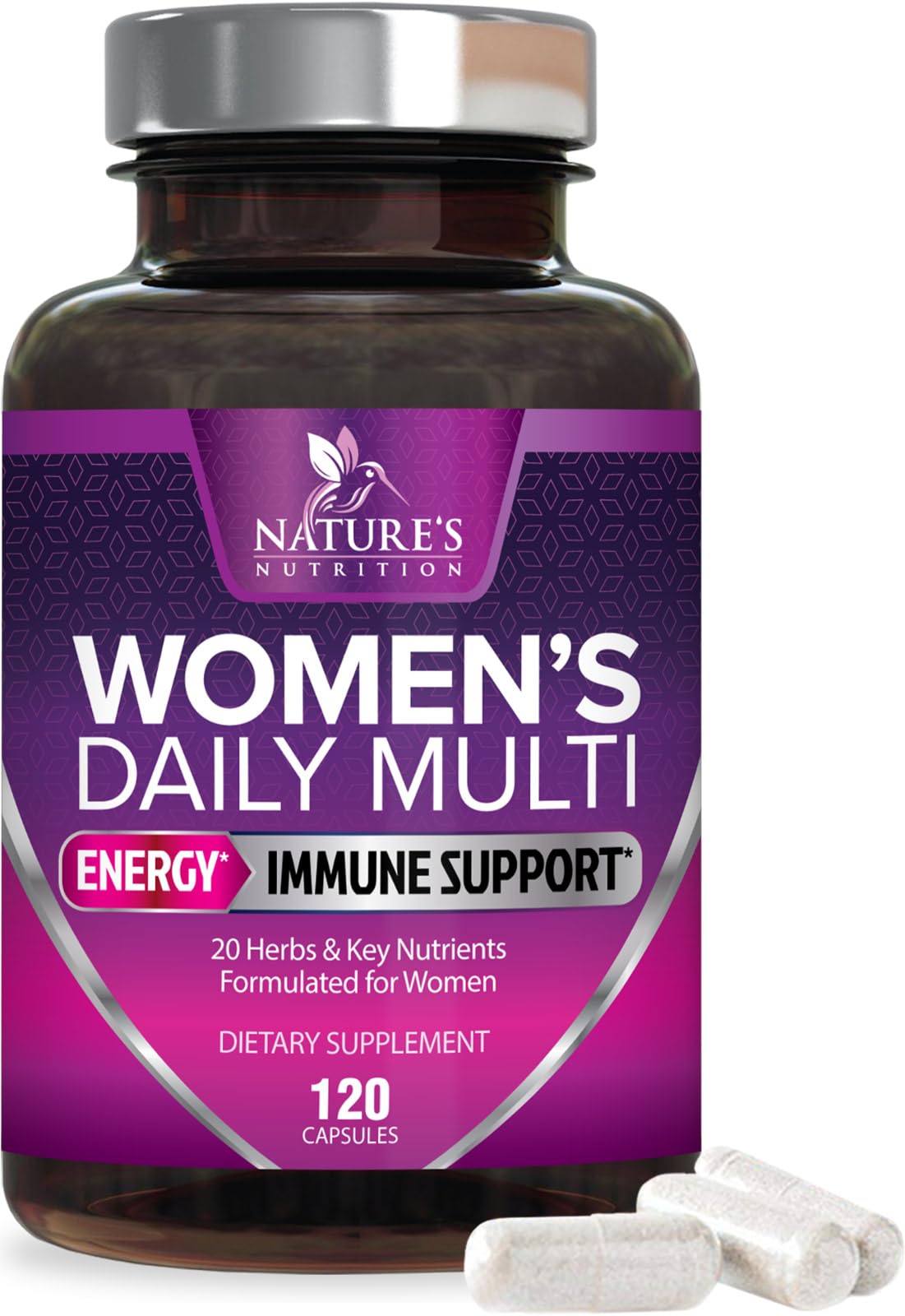 Bottle of Multivitamin for Women - 120 Capsules