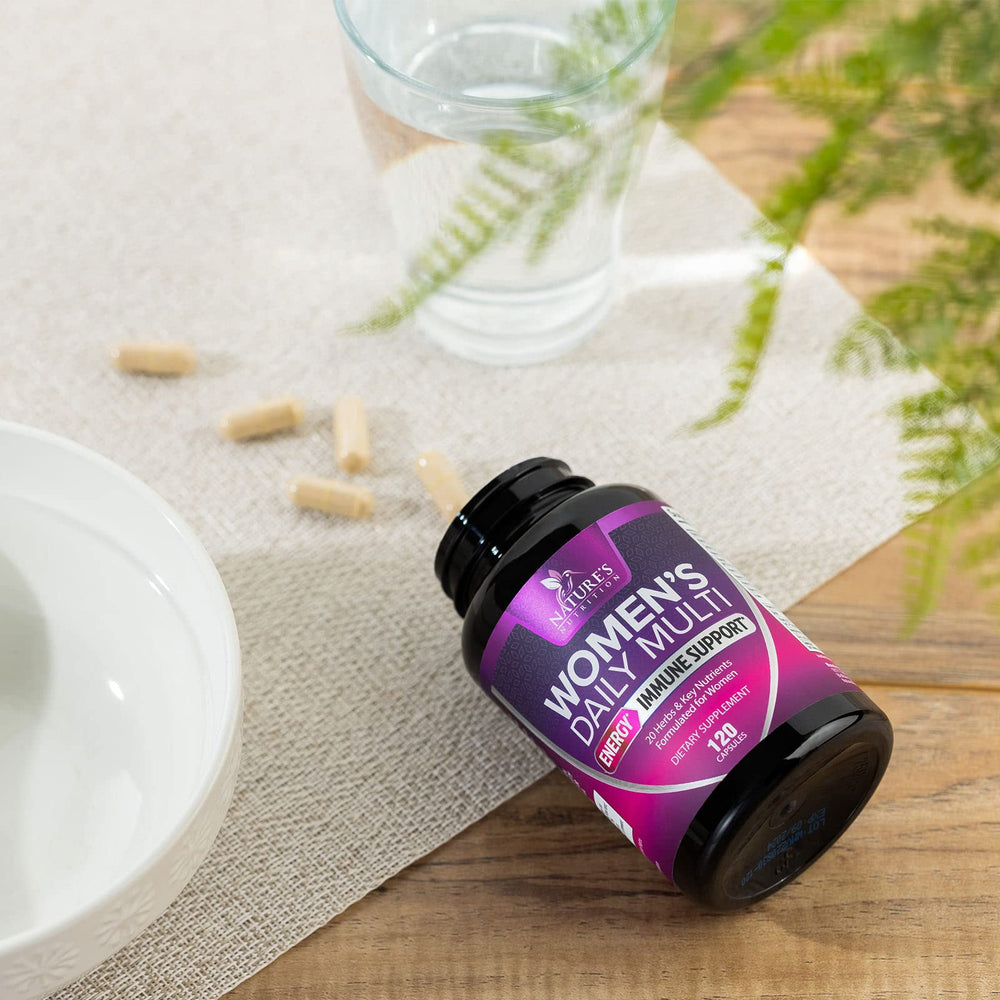 Retail display of Multivitamin for Women - 120 Capsules