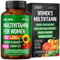 Bottle of Multivitamin for Women 47-in-1