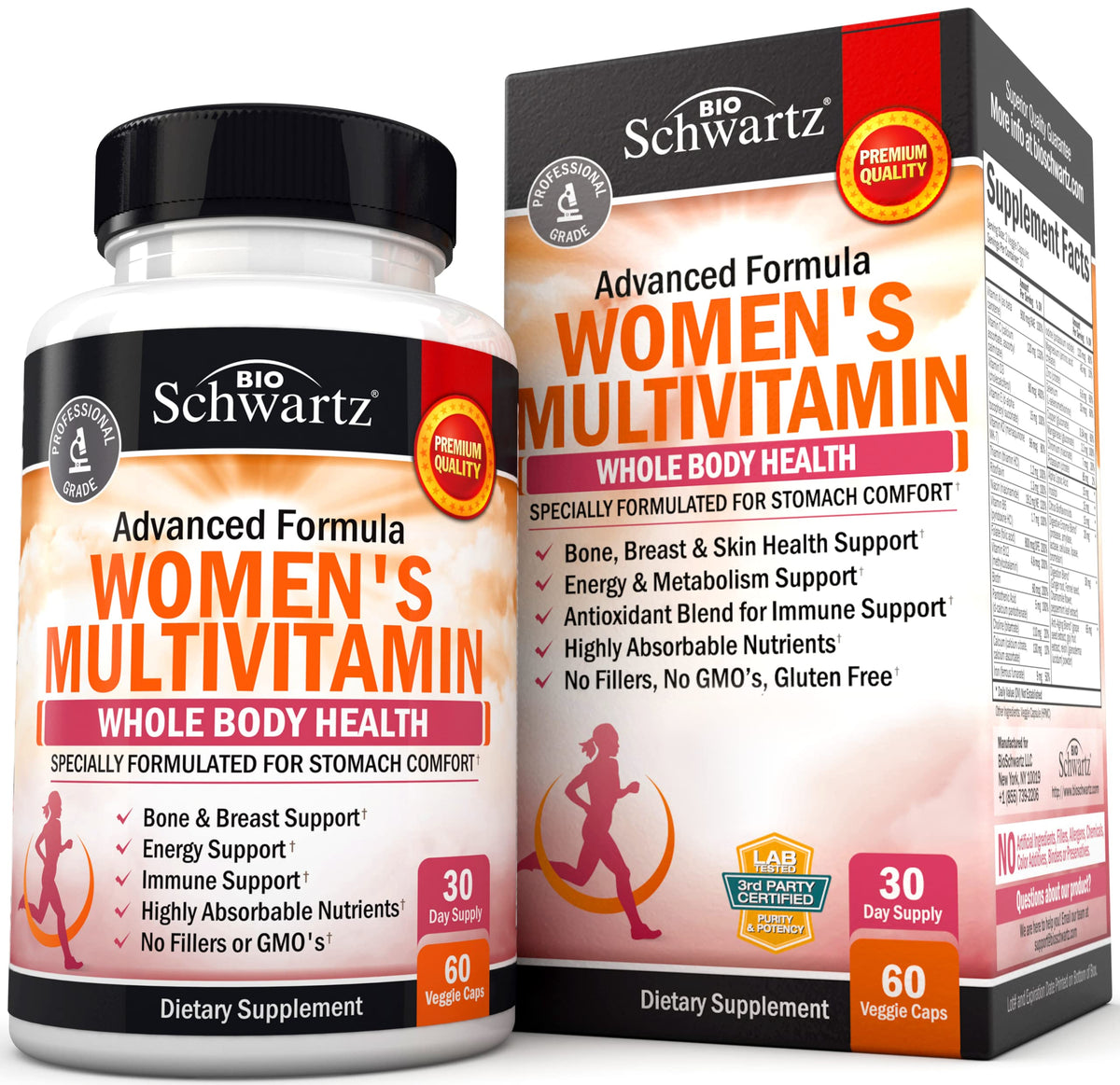 Main product image: Women's multivitamin with Vitamin D3 - 60 count