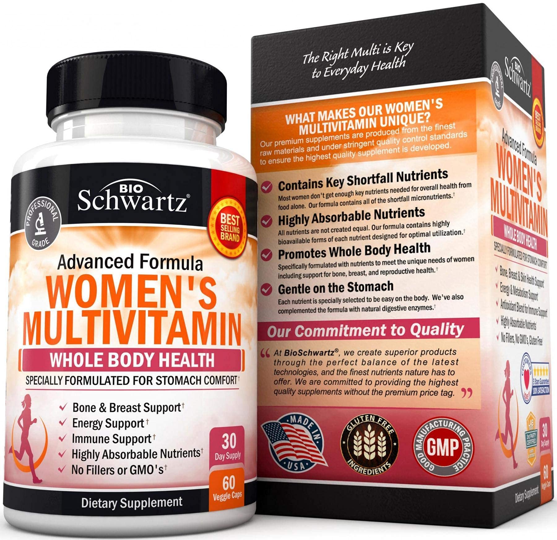 Vitamin C, D3 and Zinc supplement details