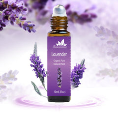 Mumianhua Lavender Essential Oil Roll On bottle 0.33oz