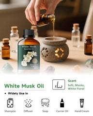 White Musk Oil used in candle and soap making