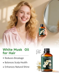Fragrance blending with White Musk Oil and bergamot