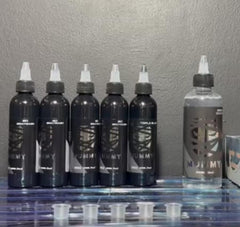 Mummy Tattoo Ink Mixing Solution preserves ink flow and color quality