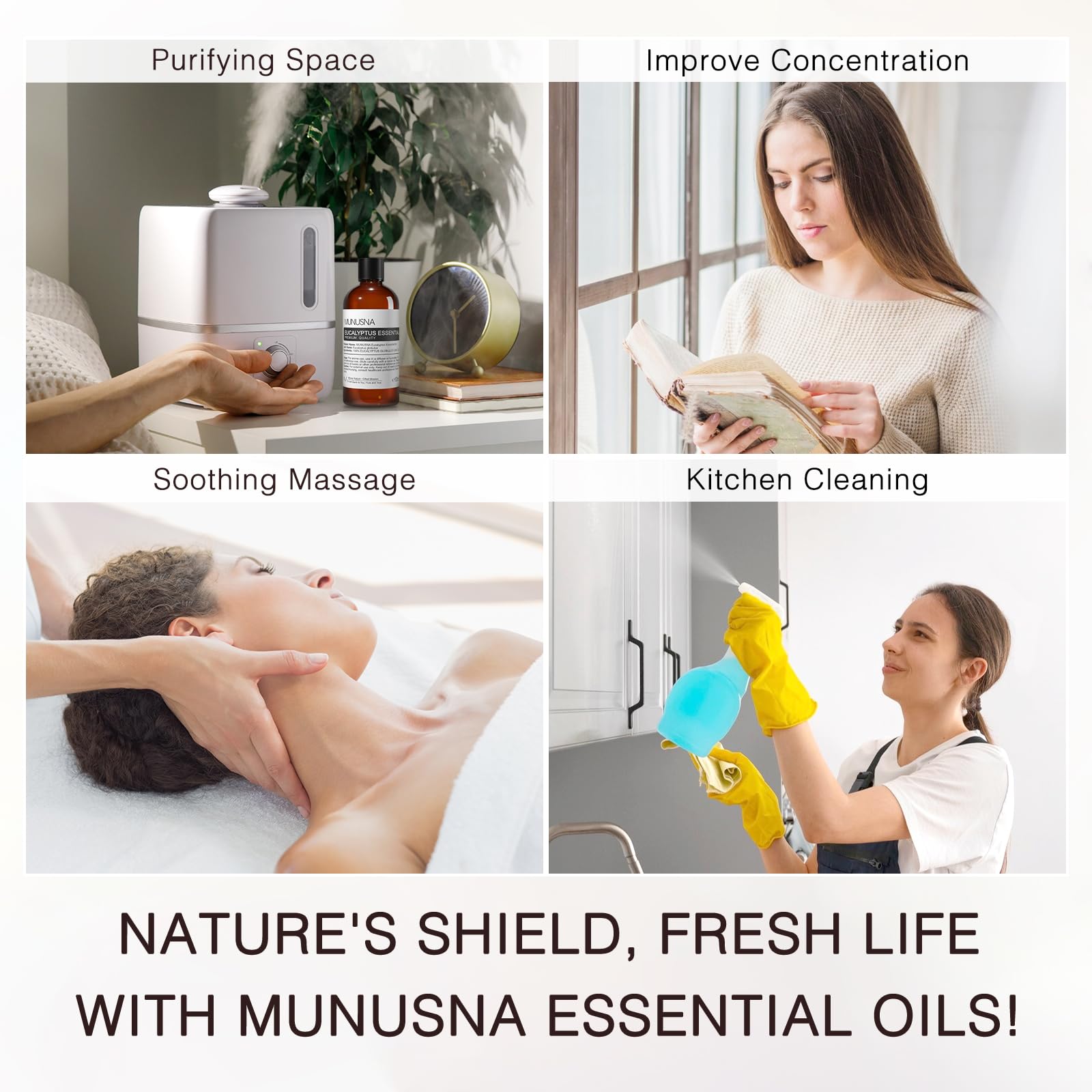 Eucalyptus oil for candle making