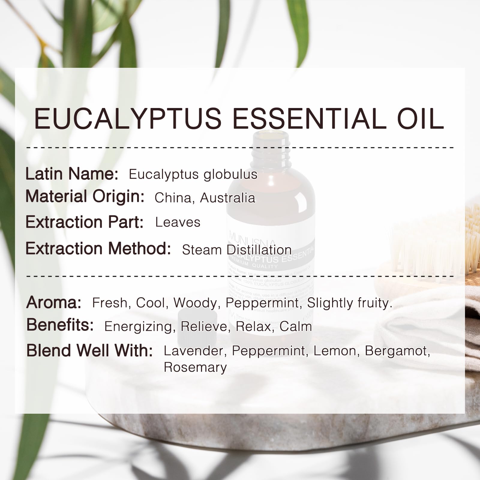 DIY soaps with eucalyptus oil