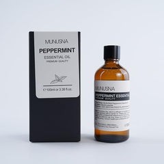 Massage blend using peppermint essential oil