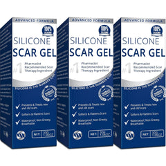 Murasaki Beauty silicone scar gel 3-pack tubes for long-term scar care and quick absorption