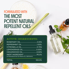 Plant-based essential oils label on Murphy's Naturals refill