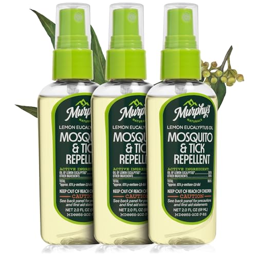 Murphy's Naturals mosquito-tick-spray bottle for skin and outdoor gear protection.