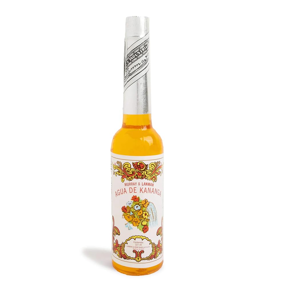 Murray & Lanman Peruvian Agua de Kananga bottle pour refreshes daily rituals.
