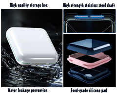 Travel-friendly compact design and modern styling