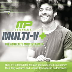 Manufacturing process indicating GMP certification for Multi-V+