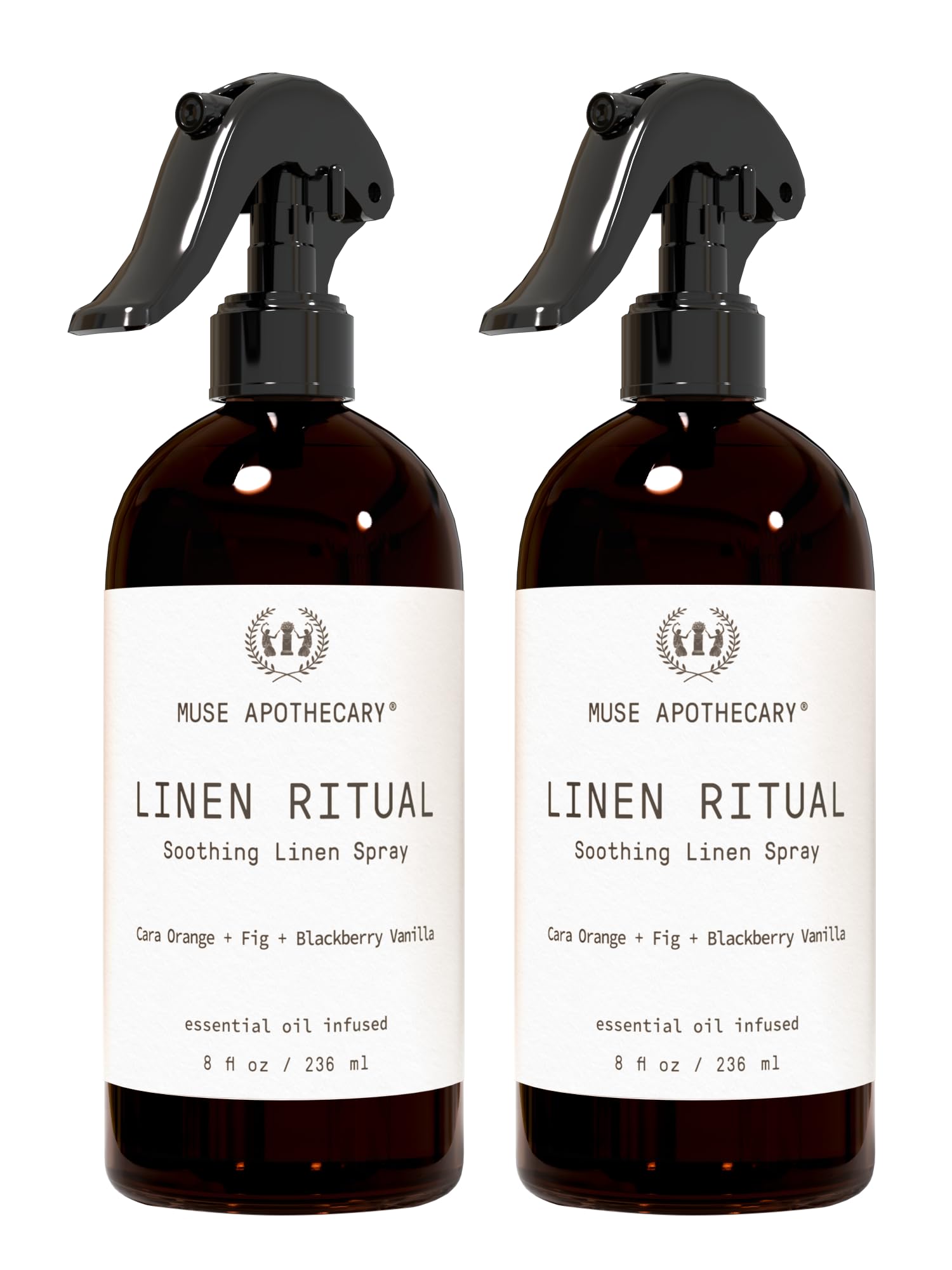 Muse Apothecary Linen Ritual 8 oz bottle.