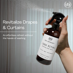 Close-up of Muse Apothecary Linen Ritual spray