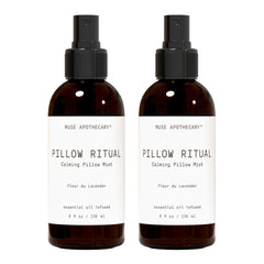 Muse Apothecary Pillow Ritual Mist bottle with Fleur du Lavender label