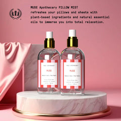 Pillow Ritual mist bottle angled to show label