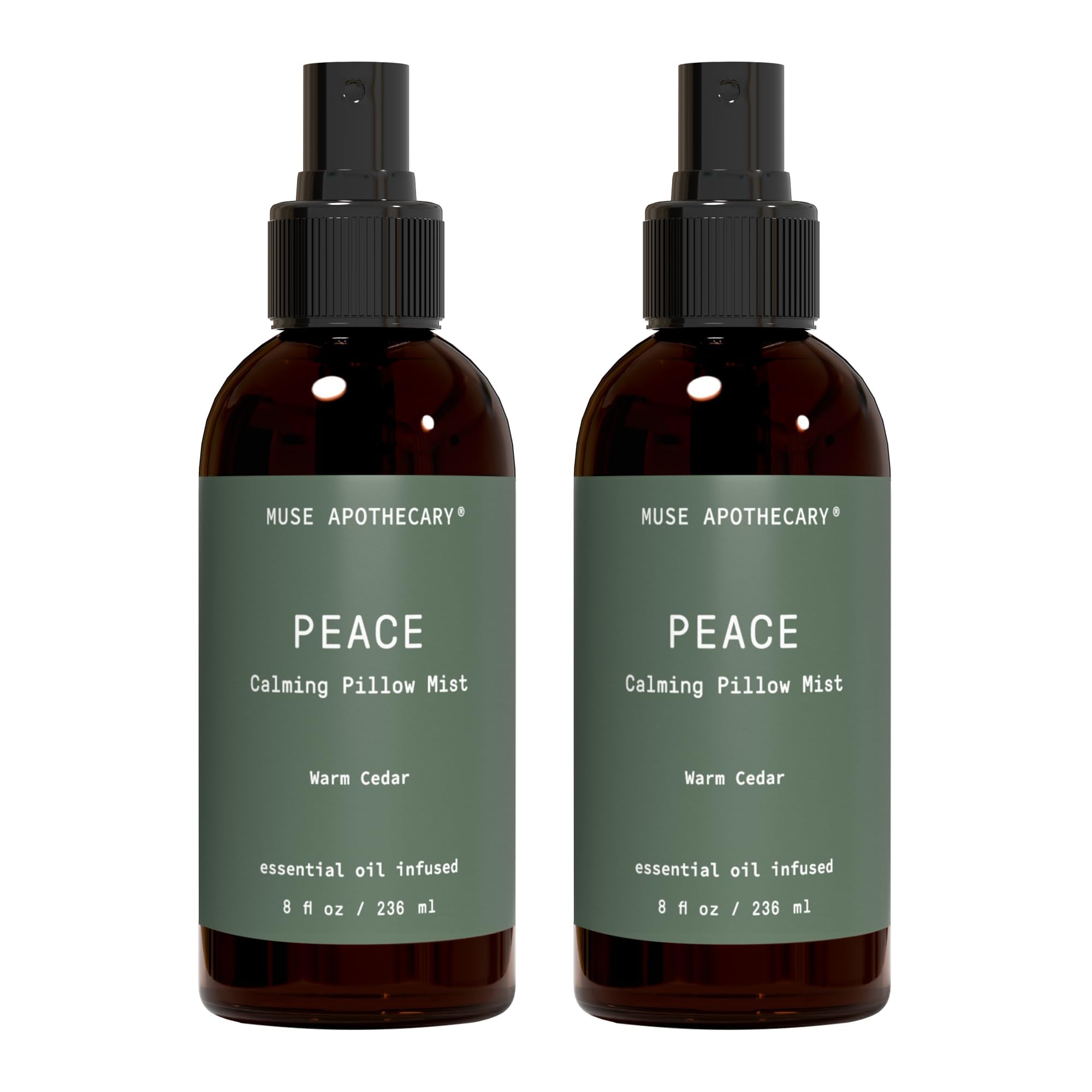 Pillow Ritual Warm Cedar bottle with essential oil blend