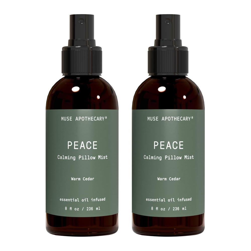 Pillow Ritual Warm Cedar bottle with essential oil blend