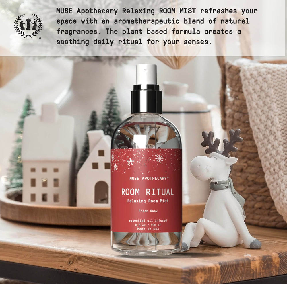 8 oz room spray bottle with spray nozzle for Fresh Snow scent