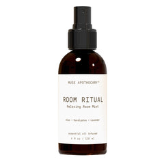 Front view of Muse Apothecary Room Ritual 4 oz spray bottle