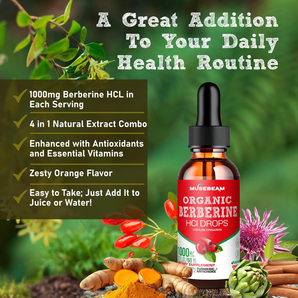 Lifestyle image illustrating health benefits of Berberine HCL drops