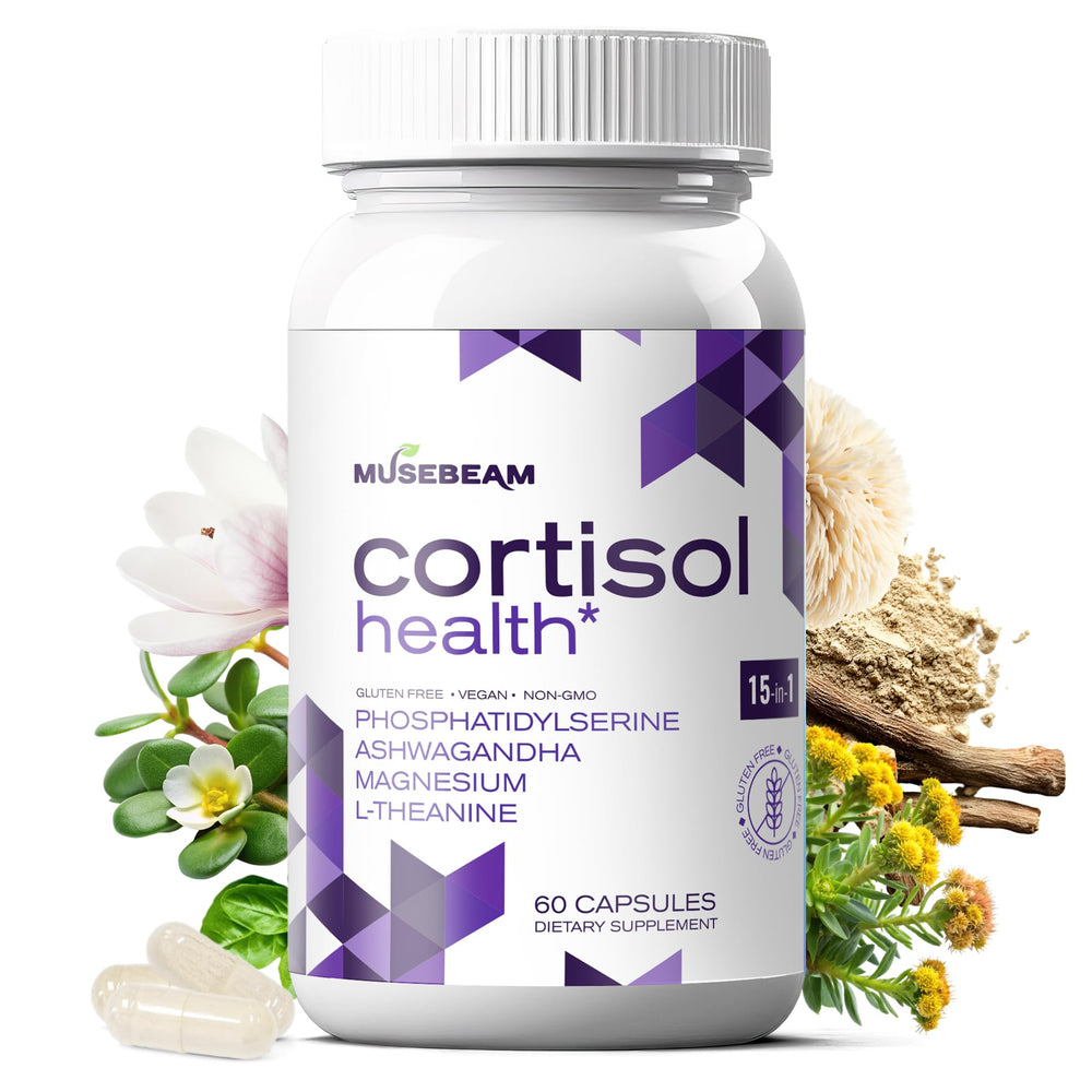 MuseBeam Cortisol Detox bottle
