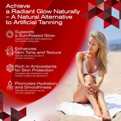 Highlight ingredients: Beta-Carotene, Astaxanthin, Lycopene, L-Tyrosine
