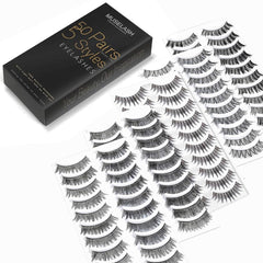 Muselash handmade vegan fiber lashes closeup showcasing cruelty-free craftsmanship
