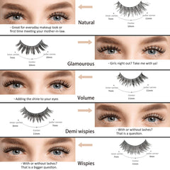 Muselash reusable lashes with easy removal closeup for extended use