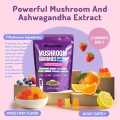 Mushroom blend of eight mushrooms including Reishi, Lion's Mane, and Cordyceps