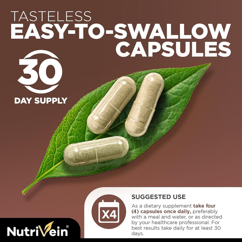 Mushroom capsules featuring Lions Mane, Cordyceps, Chaga, and Reishi