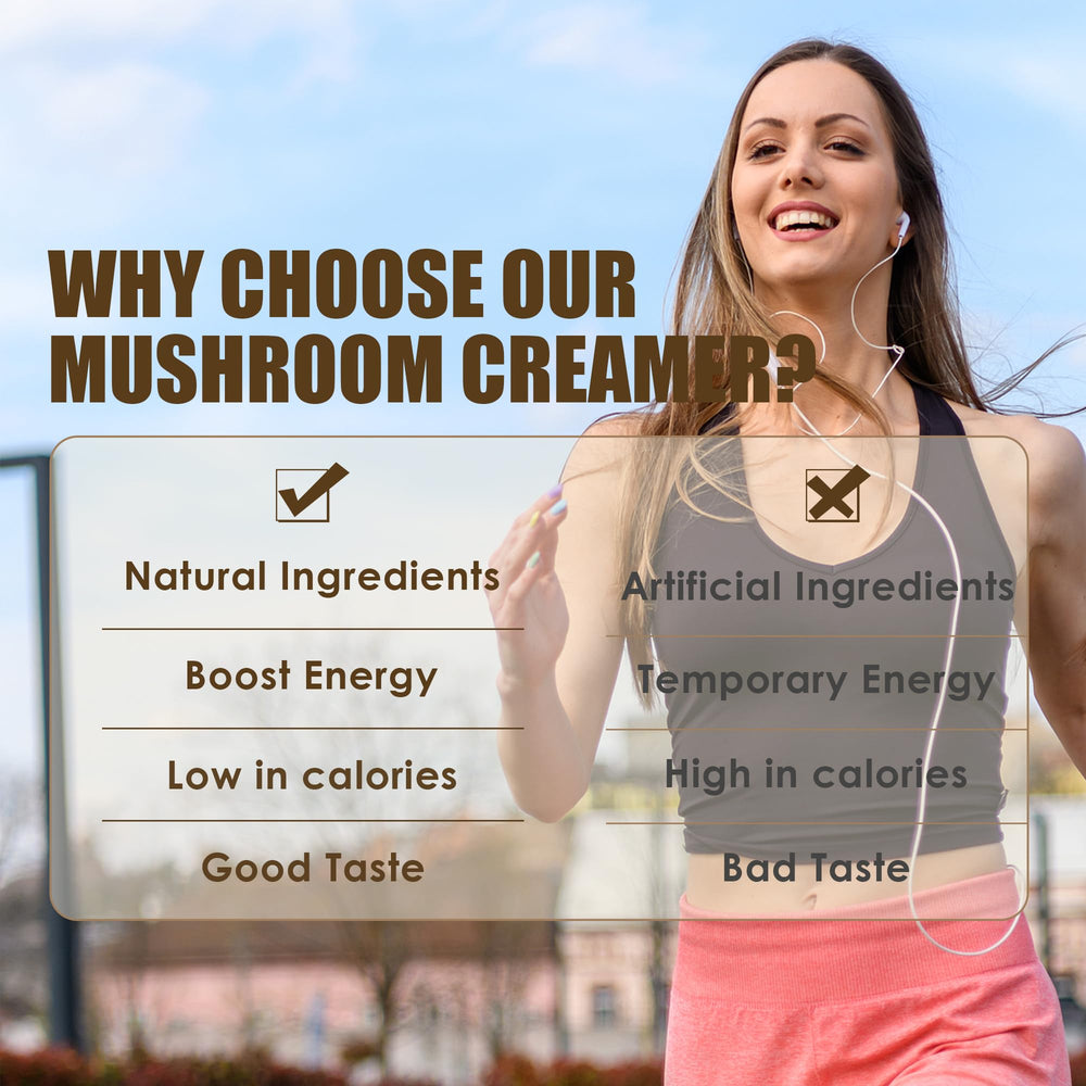 Turkey Tail mushroom extract in creamer